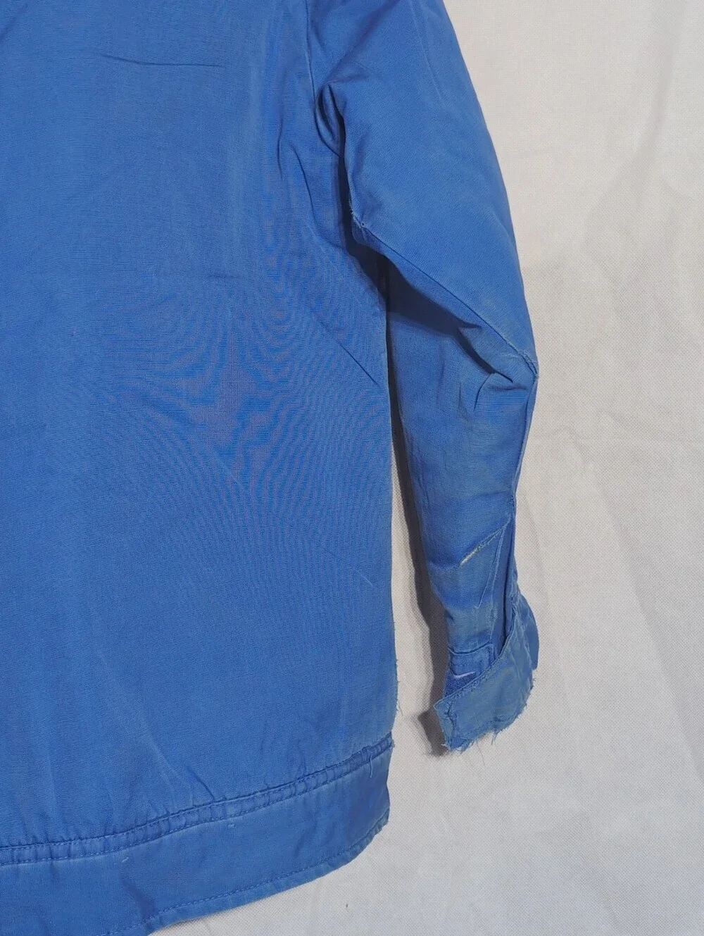 Vintage 80s Black Ice S Men’s Blue Work Jacket Worn Costume Piece Reno Nevada